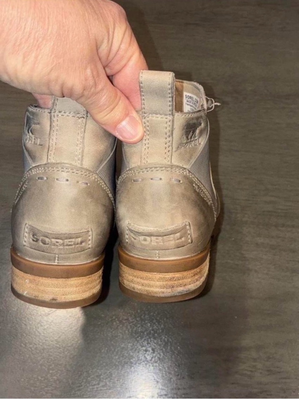 Sorel size 6 Women's Chelsea Ankle Boots - Light Taupe - Picture 5 of 5